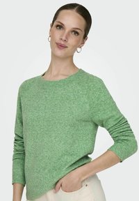 ONLY ONLRICA LIFE L/S NOOS - Džemper - bright green