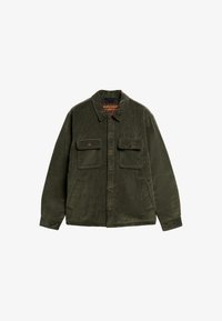 Selected, surplus goods olive green
