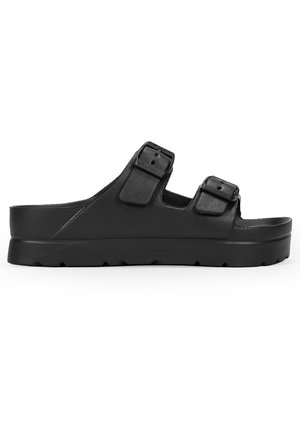 CON PLATAFORMA - Pool slides - black