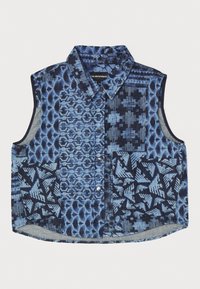 Camicetta - blue fancy