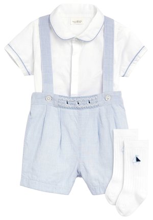 Dungarees - white