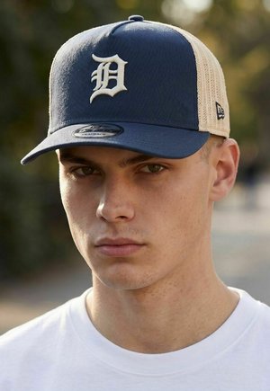 New Era, 9FIFTY AFRAME GRAINED DETROIT TIGERS - Cap - navy