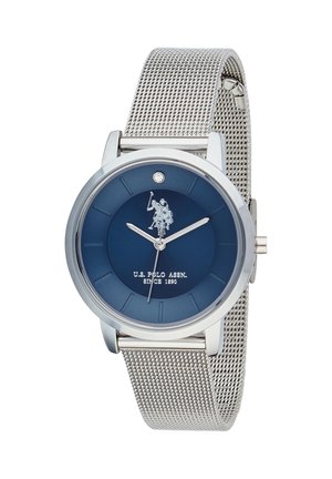 AMALIA - Orologio - silver/dark blue