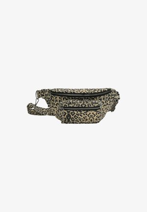 PULL&BEAR Ledvinka - mottled dark brown