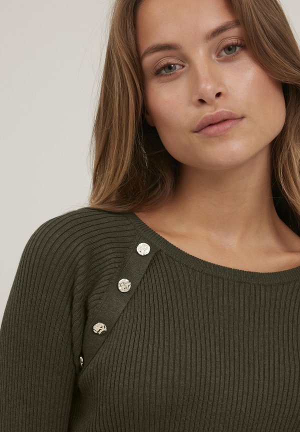 PZSARA - Jumper - grape leaf melange3