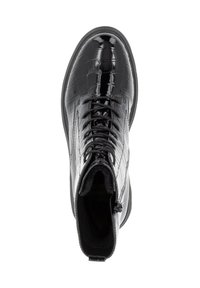 Remonte Bottines à plateau - glanzschwarz