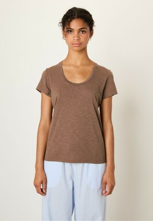 American Vintage JACKSONVILLE - Basic T-shirt - chocolat vintage