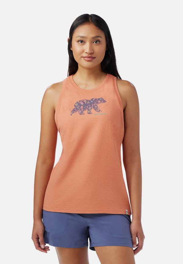 OSA VEGA GRAPHIC - Top - terracotta