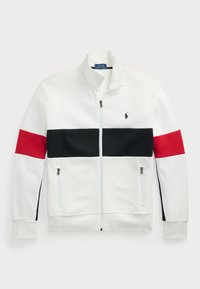 LONG SLEEVE - Zip-up sweatshirt - ceramic white multi