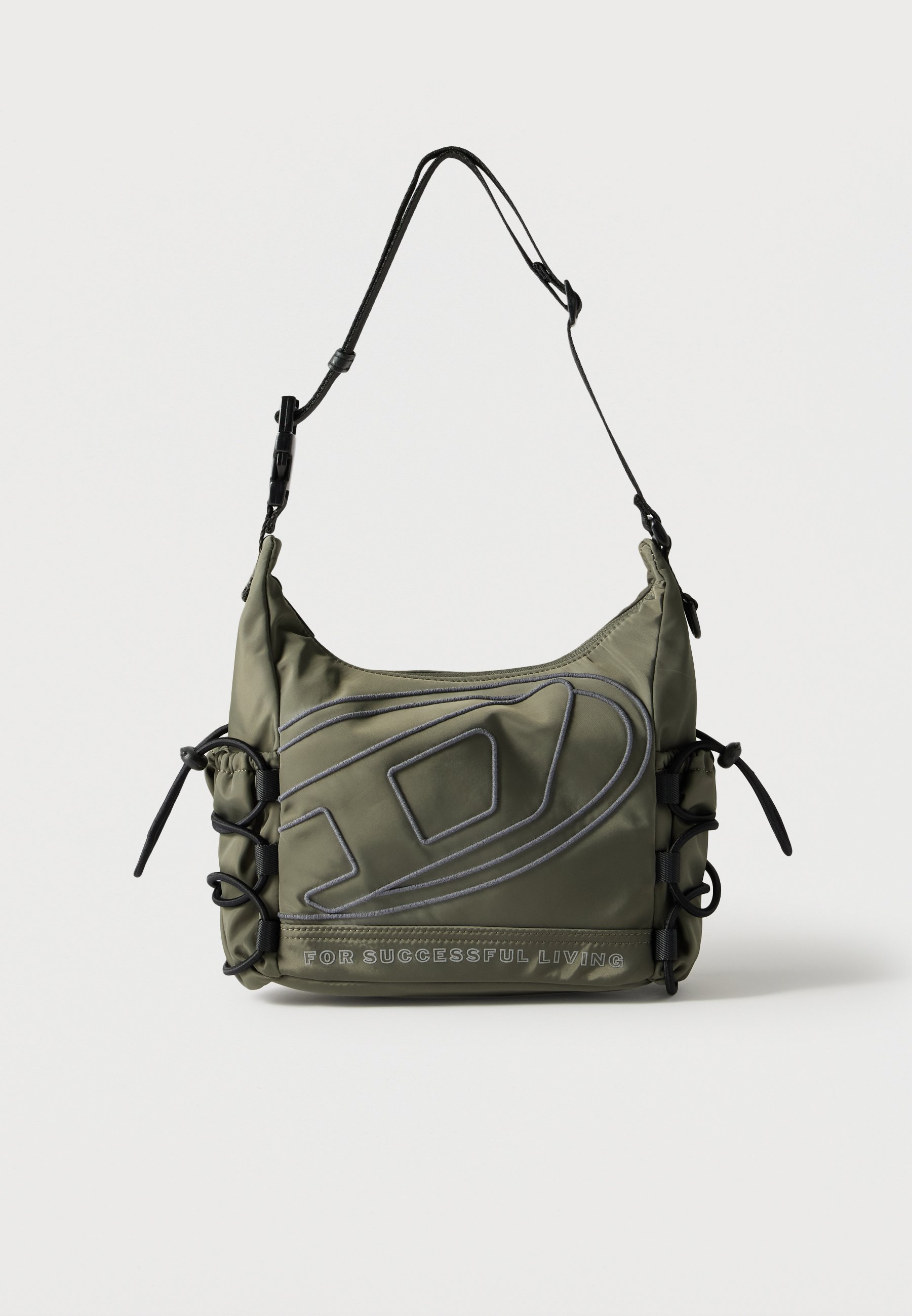 Diesel TECH D CROSSBODY UNISEX - Cross body bag - t7433/green 