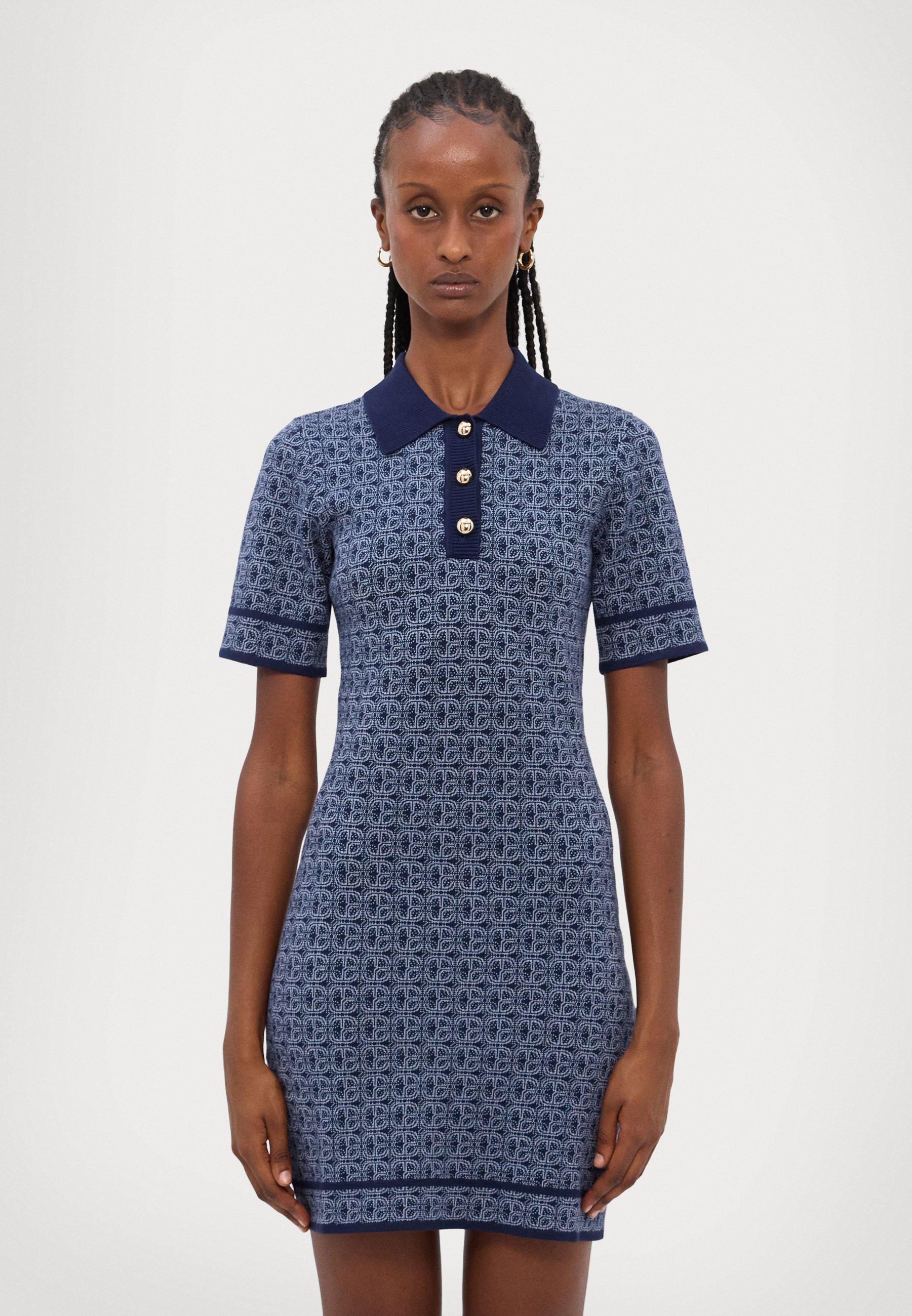 Claudie Pierlot MARDYMONO - Day dress - marine/dark blue - Zalando