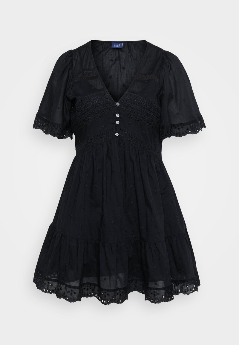 GAP Petite Blousejurk zwart