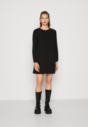 Vero Moda VMALVA PLEET DRESS - Φόρεμα ημέρας - black