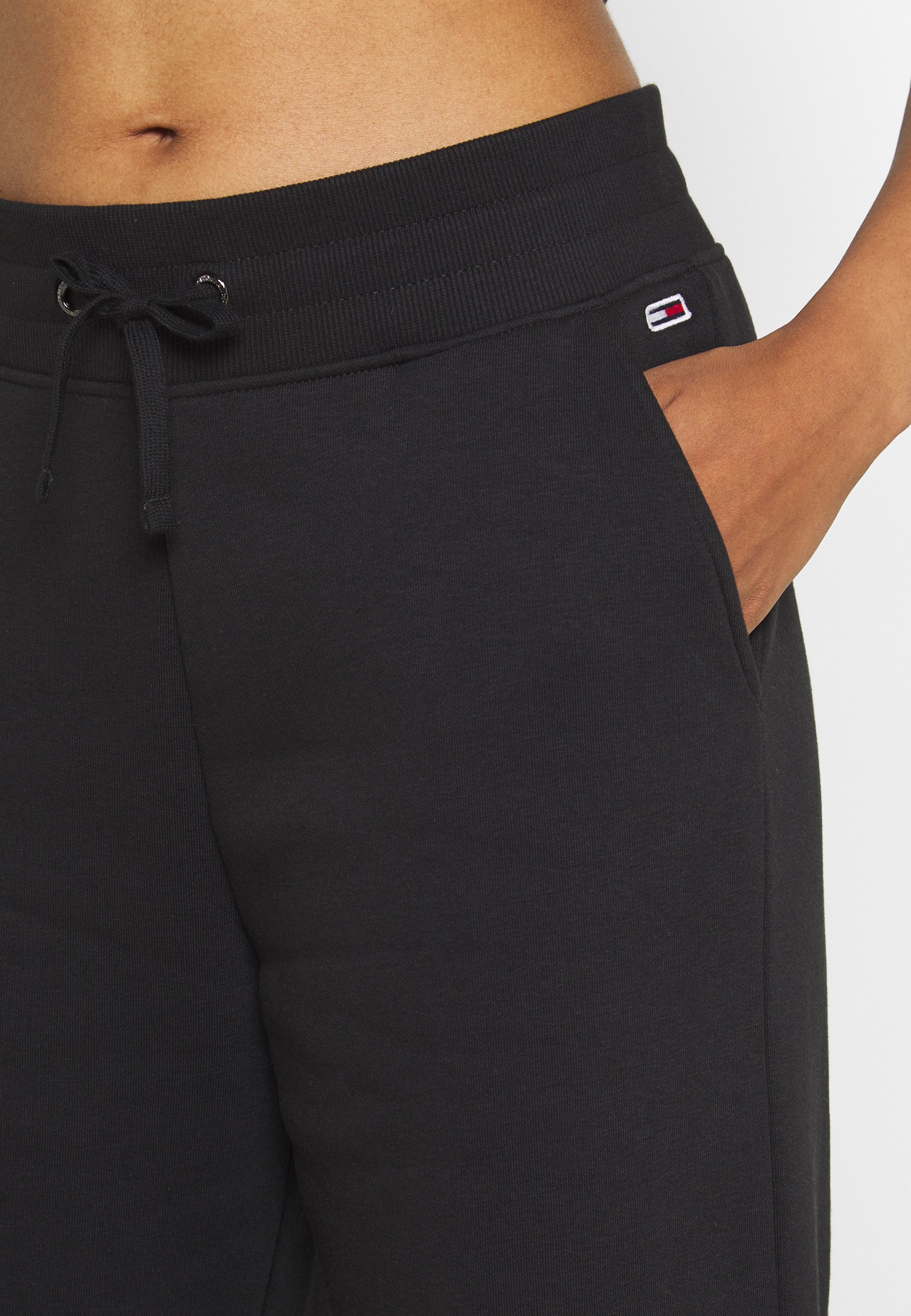 Tommy Jeans WIDE LEG - Treningo apatinė dalis - black/juoda - Zalando.lt