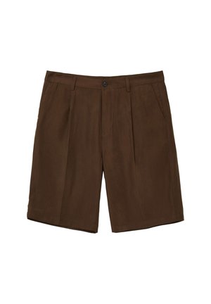 BERMUDA TINTA UNITA - Shorts - cacao