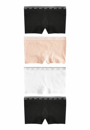 4 PACK  - Boxerky - black white nude