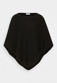 Davida Cashmere TRIANGLE PONCHO - Cape - black