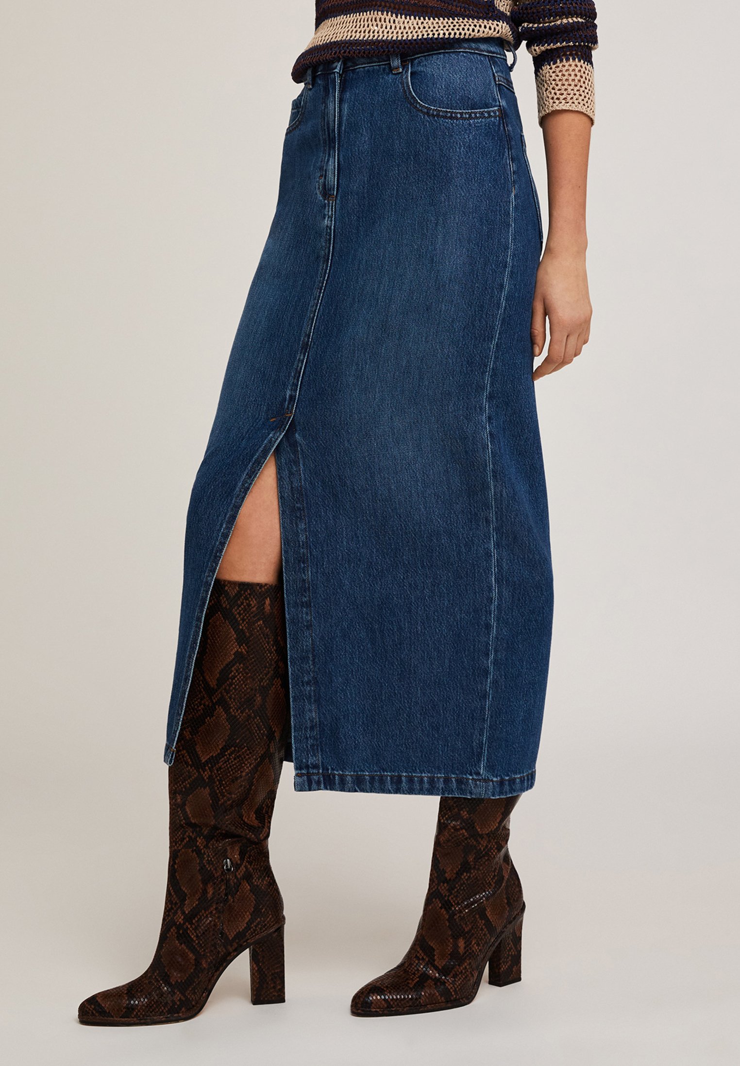 Motivi Gonna a campana blu