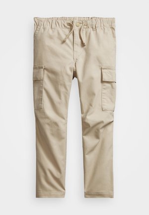 Polo Ralph Lauren STRETCH CHINO CARGO TROUSER - Pantalones cargo - classic stone