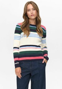 STRIPED - Pulover - dark sapphire