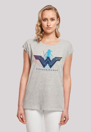 DC COMICS WARRIOR LOGO - Print T-shirt - heather grey