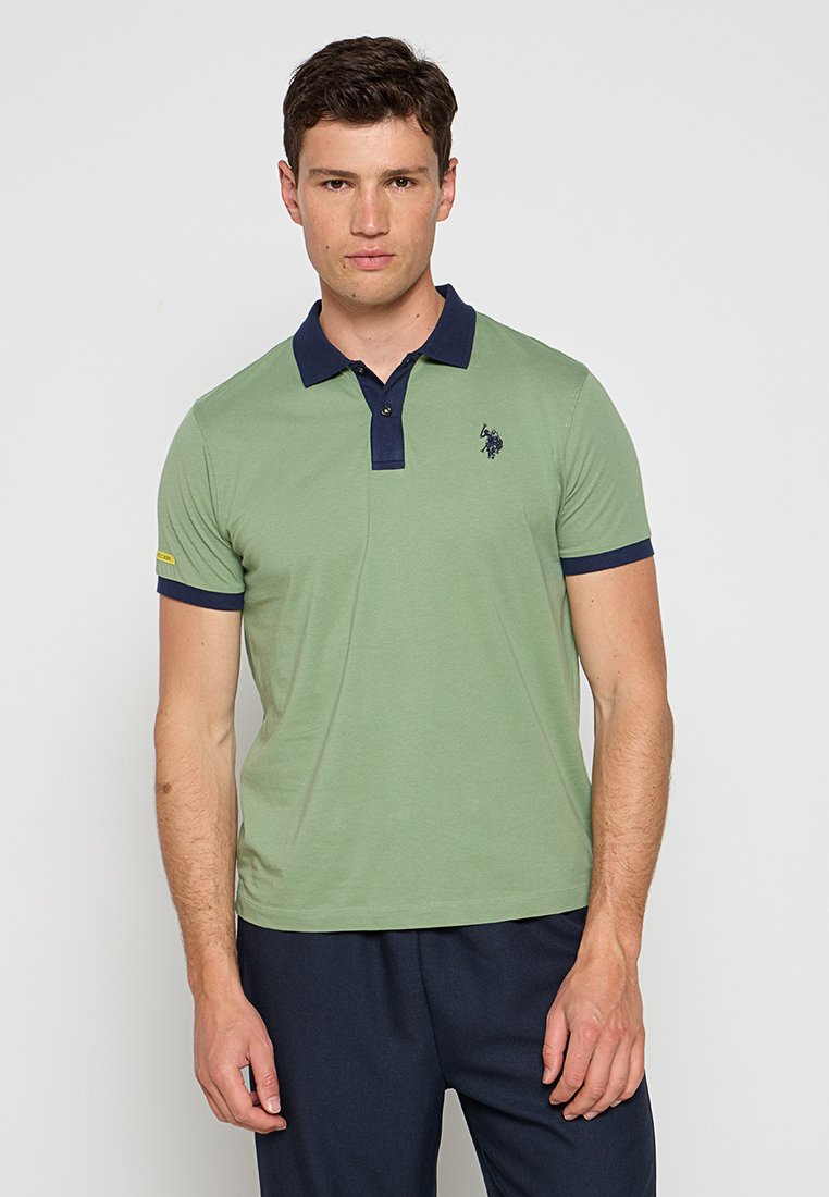 U.S. Polo Assn. Poloshirt lichtgroen U.S. Polo Assn. Poloshirt lichtgroen