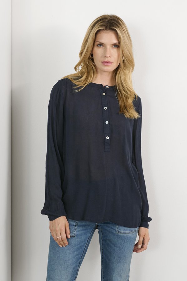 KAKARLA AMBER - Blouse - midnight marine