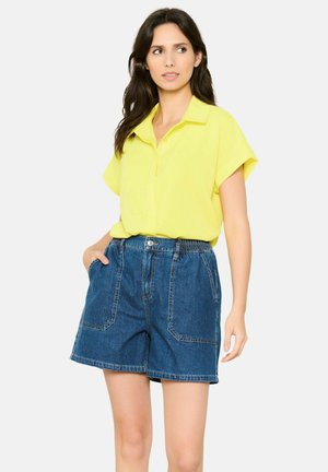 LolaLiza SHORT-SLEEVED - Button-down blouse - yellow sun