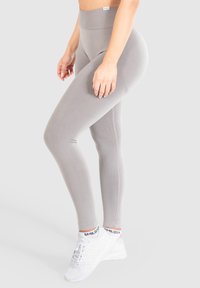 Smilodox SLAYTON SCRUNCH EFFECT LEGGINGS SPORT FITNESS - Leggings - anthrazit