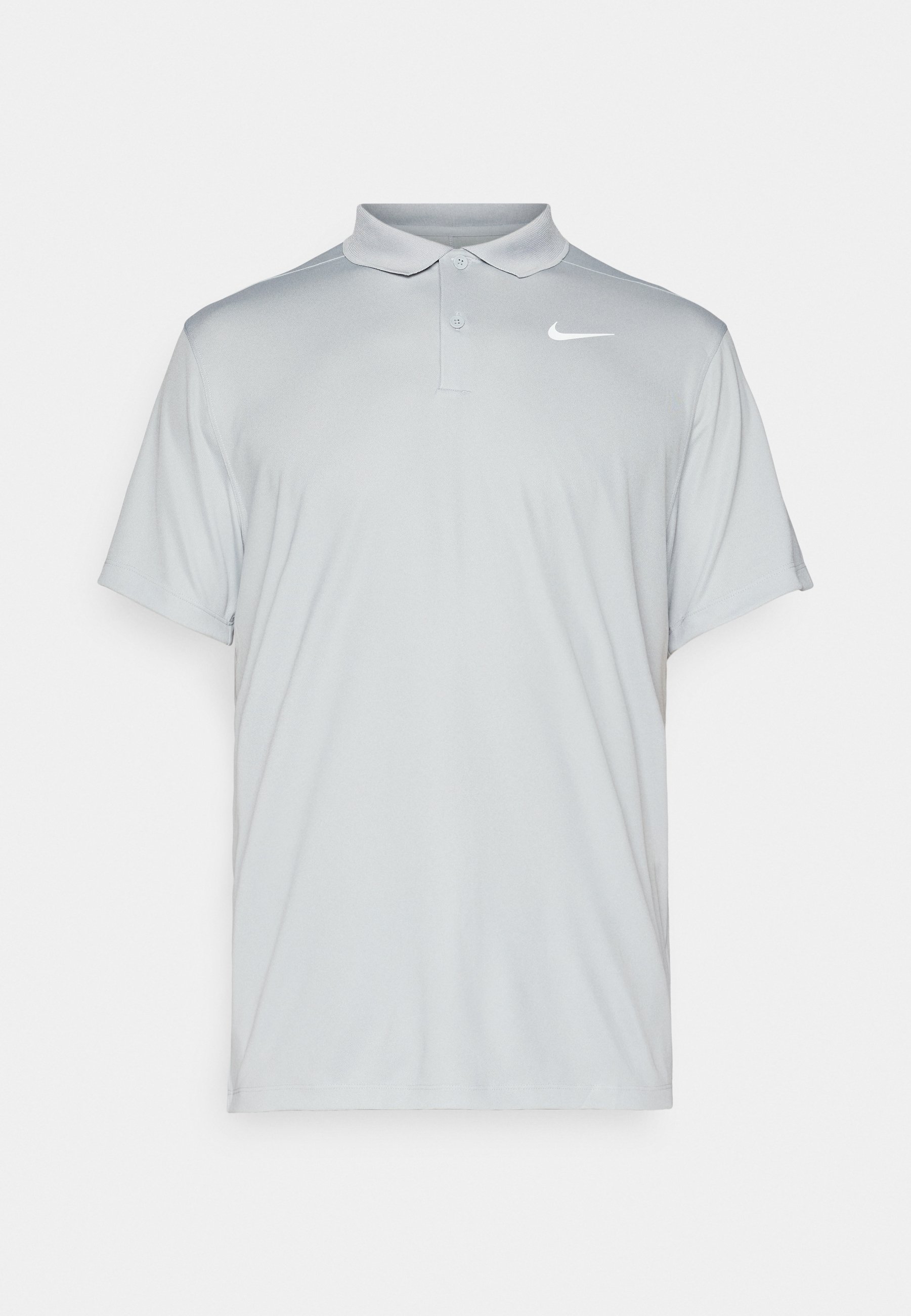 nike grey golf polo shirt