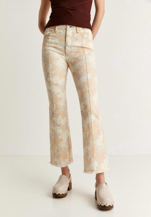 Jean flare - beige