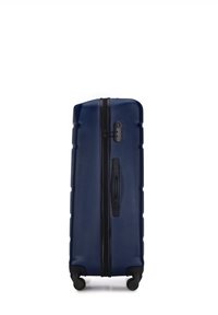 WITTCHEN LARGE SUITCASE WITH LUGGAGE TAG FROM ABS - Valise à roulettes - dark blue
