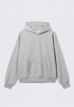 Weekday Hoodie - dark grey melange