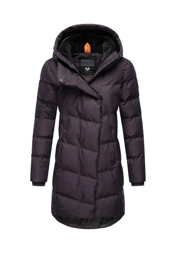 PAVLA - Wintermantel - plum