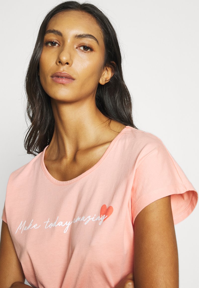 Damen Nachthemden | LASCANA SHORTY LOVELY Pyjama soft coral/koralle - NB21433 Damen Nachthemden | LASCANA SHORTY LOVELY Pyjama soft coral/koralle - NB21433