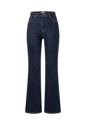 More & More, MORE & MORE LEICHT AUSGESTELLTE BOOTCUT-JEANS - Bootcut jeans - rinse wash denim
