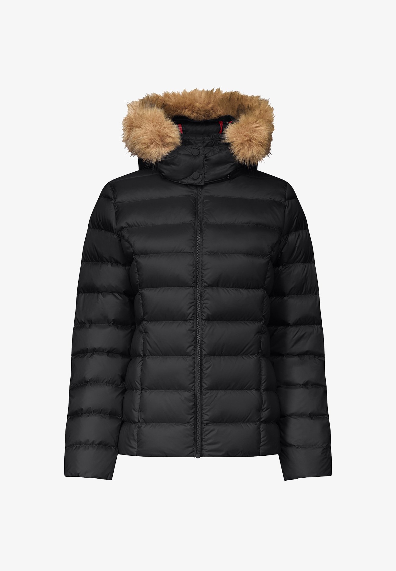 Fausse Fourrure Doudoune Jott Femme Avec Fourrure Jott Noir