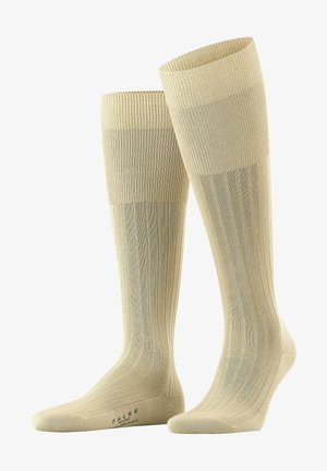FALKE MILANO - Kniestrümpfe - sand