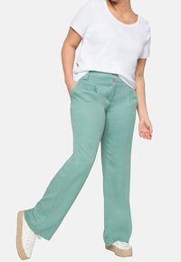 Sheego Broek - green