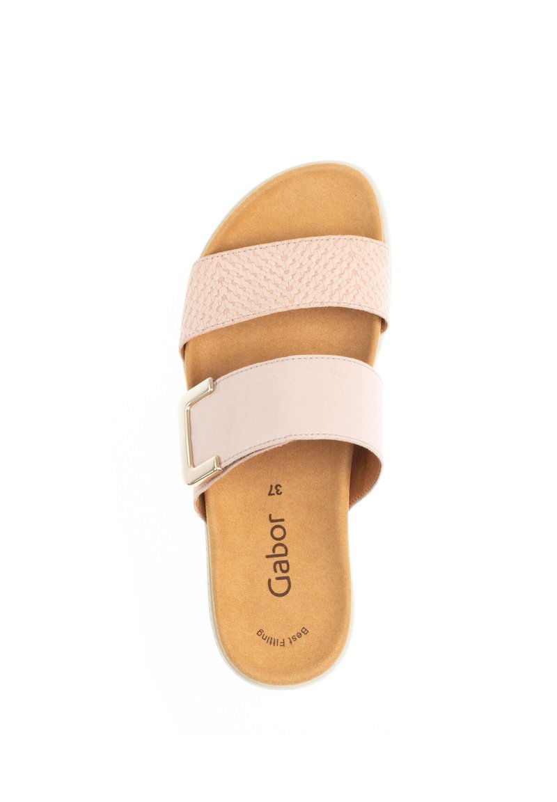Damen Sneaker | Gabor Pantolette flach rosa - BE33418 Damen Sneaker | Gabor Pantolette flach rosa - BE33418