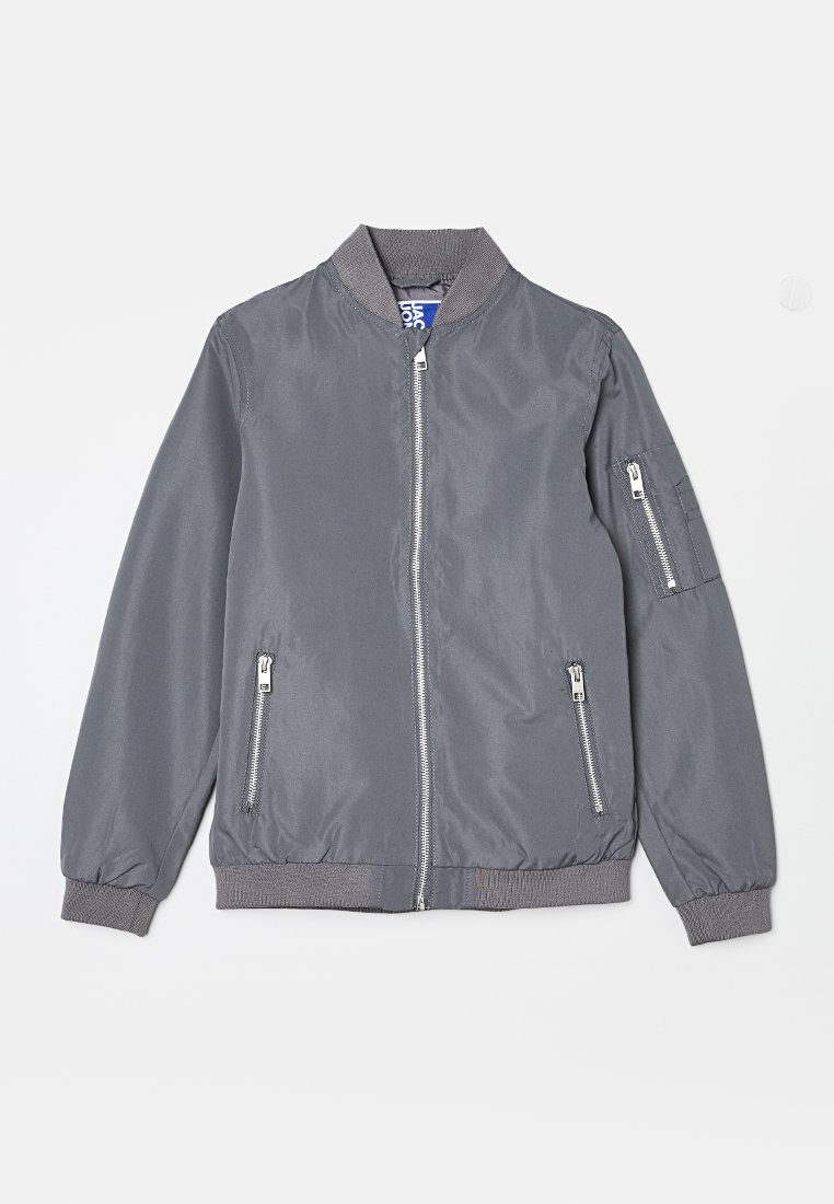 Jack & Jones Junior Bomberjacks grijs