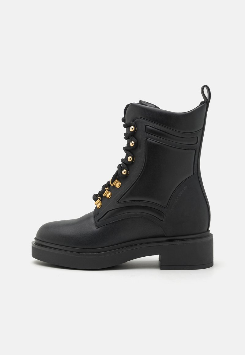 Emporio Armani MAY LACE UP BOOTIE - Μποτάκια με κορδόνια - nero