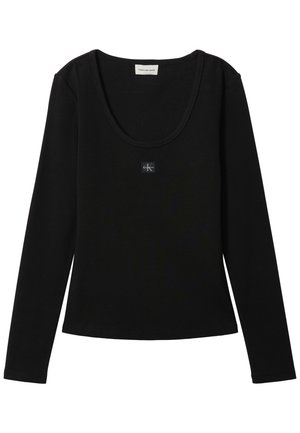 Calvin Klein Jeans, Langarmshirt - black