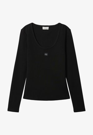 Calvin Klein Jeans, Langarmshirt - black