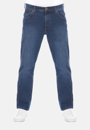 TEXAS STRETCH - Jean droit - blue blast