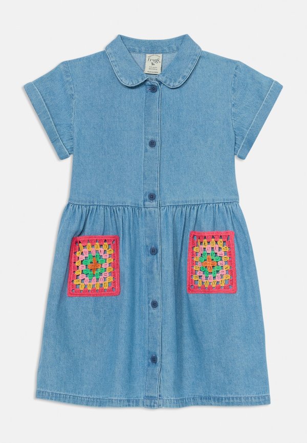 KIMBERLEY SHIRT DRESS - Denim dress - denim