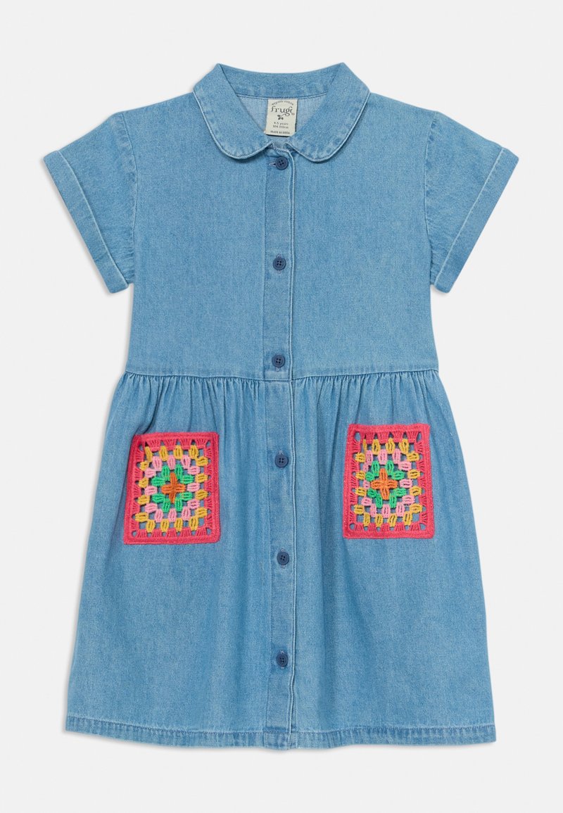 Frugi KIMBERLEY SHIRT DRESS - Džinsa auduma kleita - denim