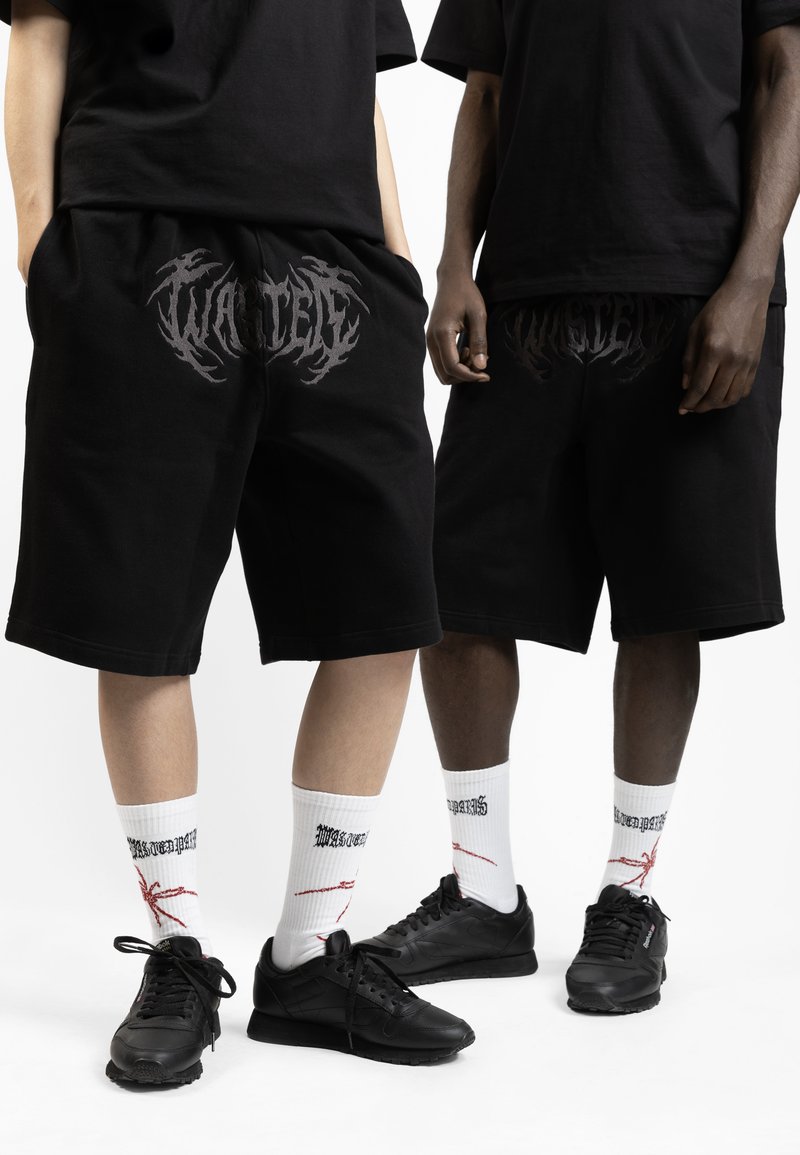Wasted Paris - AIM UNISEX - Donji dijelovi trenirke - black/dark grey, Povećaj