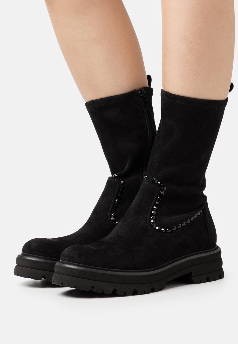 Kennel + Schmenger BLAST - Μπότες πλατφόρμα - schwarz