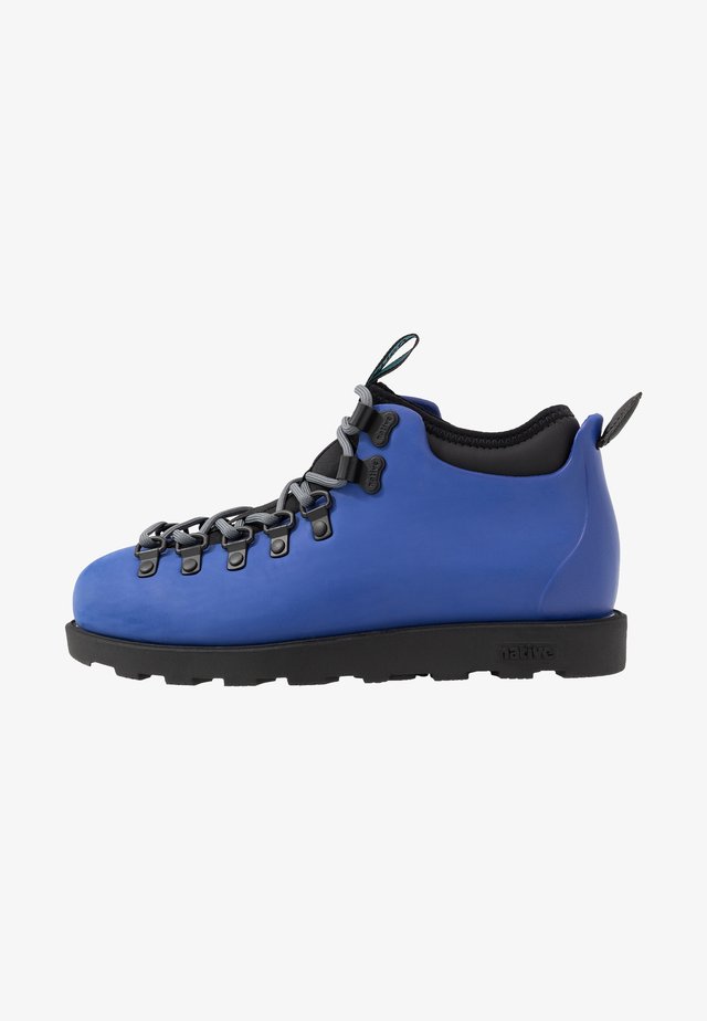 FITZSIMMONS - Lace-up ankle boots - reflex blue/jiffy black